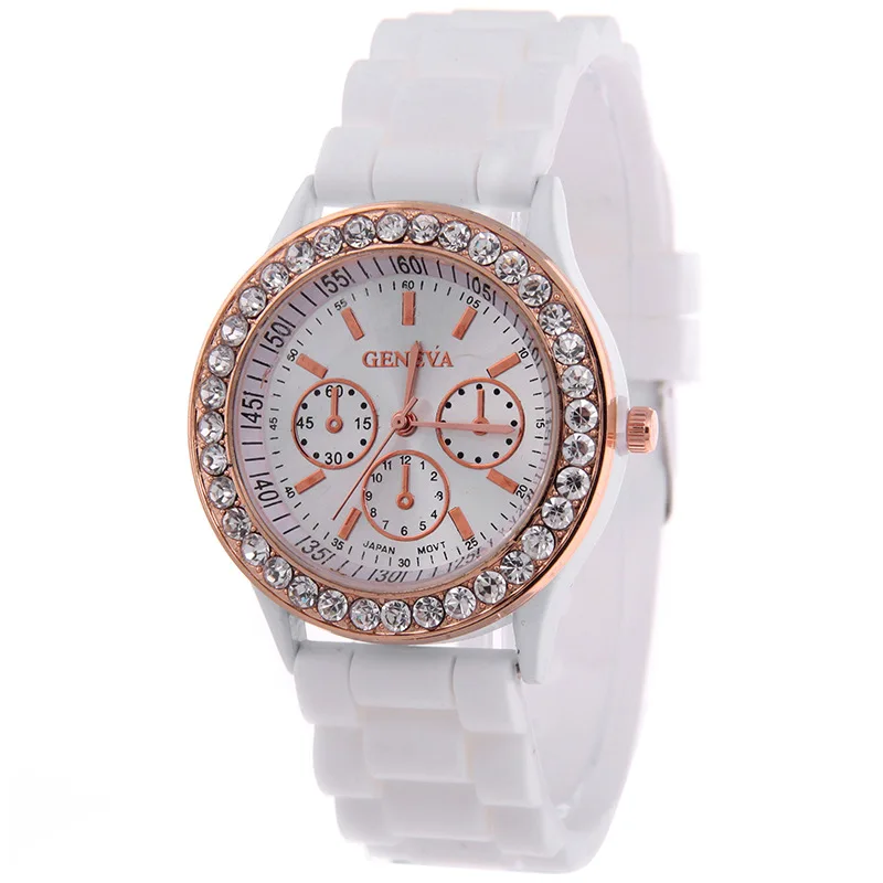 Модные женские часы Geneva наручные кварцевые Relogio Feminino GV007|feminino|feminino relogio |