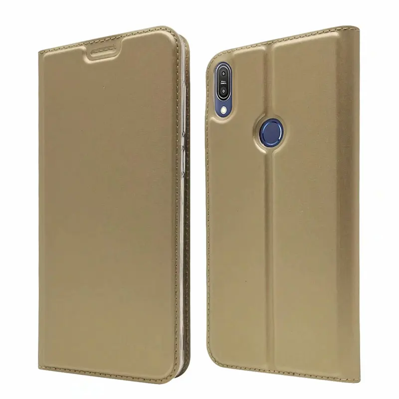 JIATEXIN Магнитный Filp из искусственной кожи чехол для Asus Zenfone Max Pro (M1) ZB601KL/ZB602K с карта