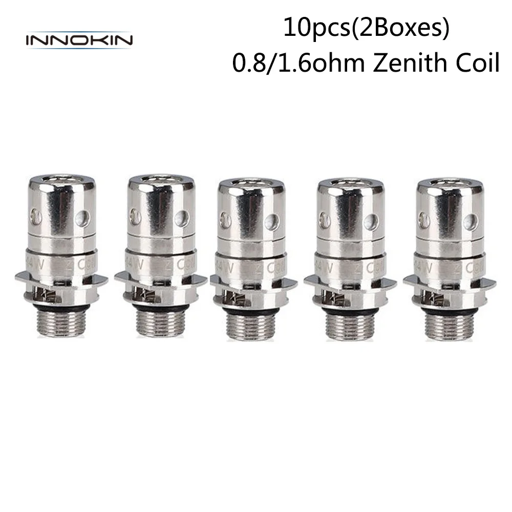 5 10 шт. оригинальная катушка Innokin Zenith Vape головка 0.8ohm 1.6ohm Core Fit Tank электронная