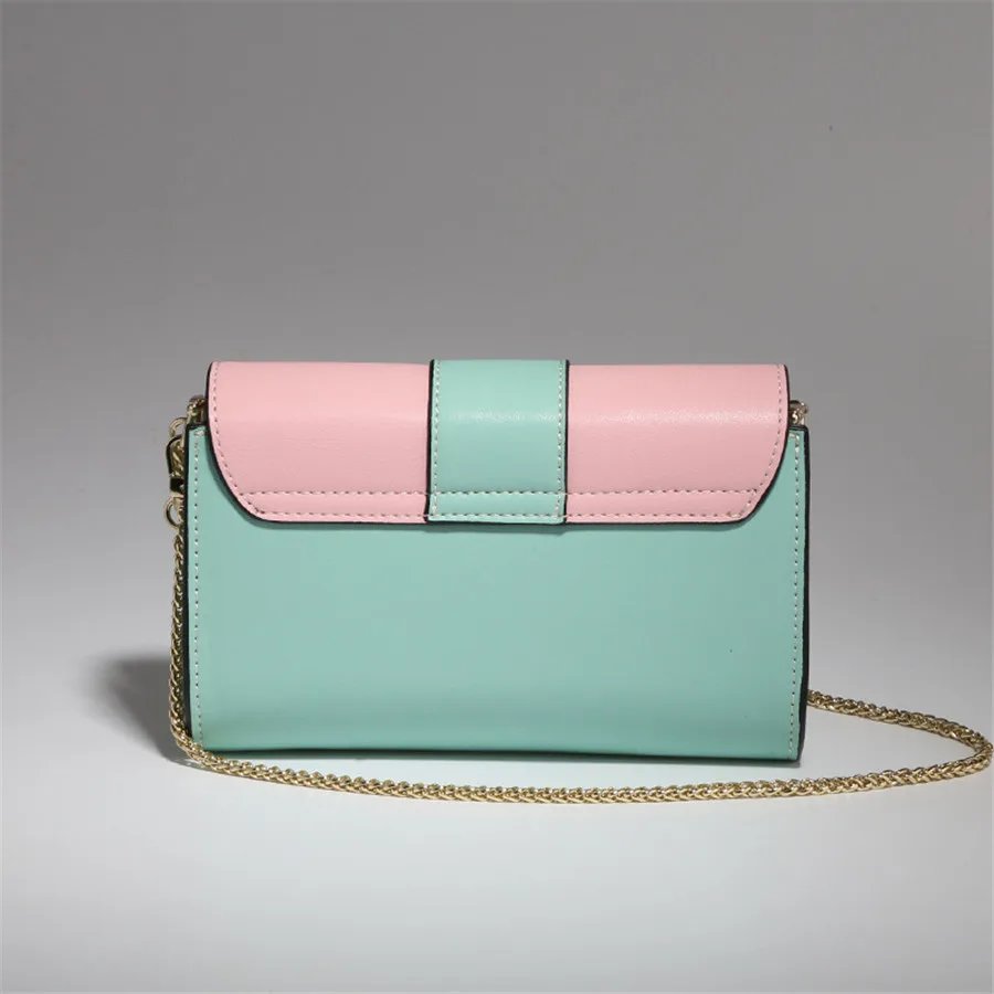 Yogobor летняя сумка известного бренда женская цепи кожаная Винтаж небольшой свежий