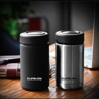 400ml business style stainless steel thermos mugs car vacuum flasks coffee tea cups thermol water insulated bottle tumbler