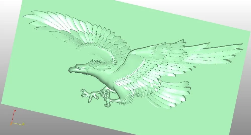 3d-файл Eagle в формате STL рельеф для маршрутизатора с ЧПУ резьба artcam | Инструменты