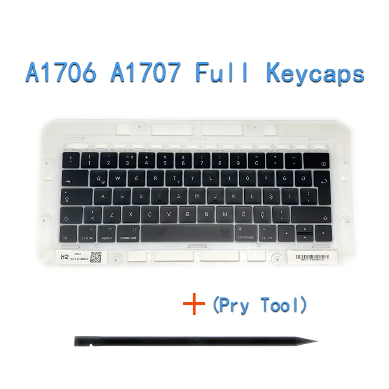 Оригинальный A1706/A1707/A1708 турецкие колпачки для Macbook Pro/Air Retina 13 &quot15&quot A1932/A1990/A1989 TR