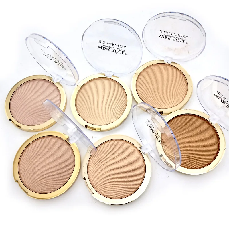 

Highlighter Illuminator Palette Makeup Face Brightener Contouring Powder Highlighter Powder Palette Bronzer Concealer