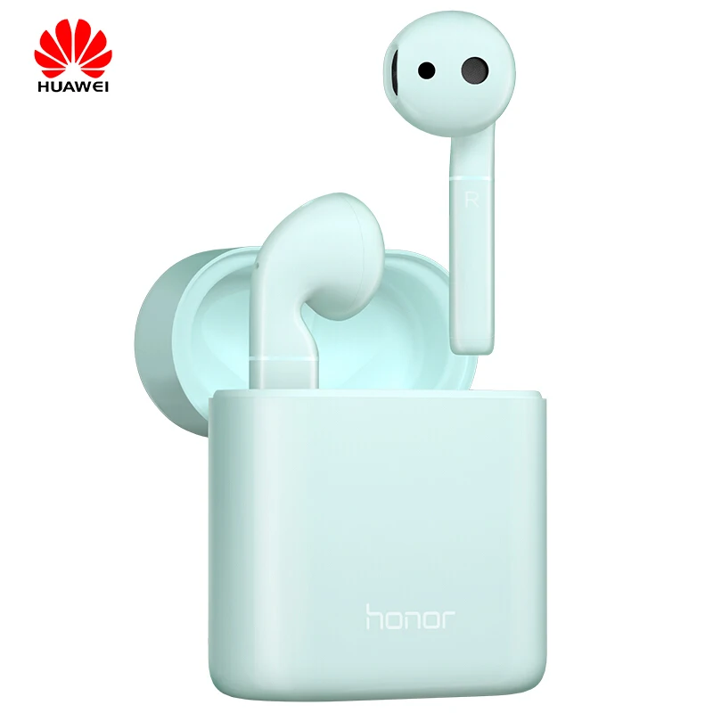 huawei Honor Flypods Беспроводная зарядка в уши Bluetooth 5,0 бинауральная стерео музыкальная Спортивная гарнитура с микрофоном официальный тест