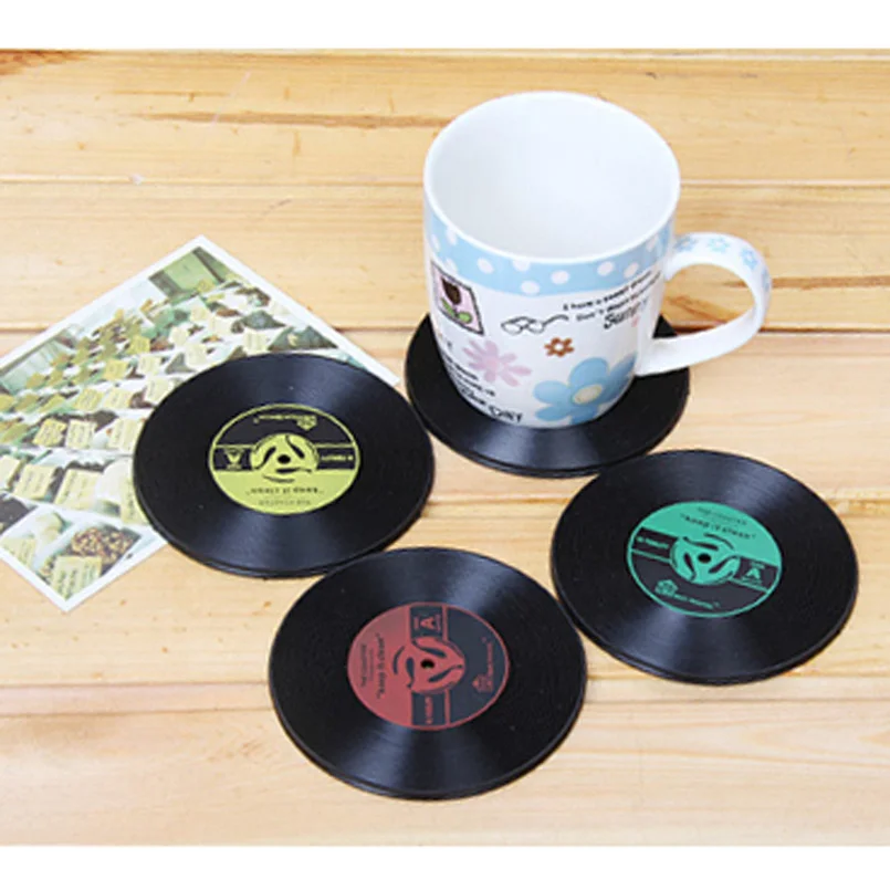 4 шт./компл. домашний стол подстаканник коврик Творческий Декор кофейная