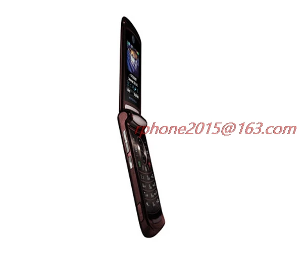 Восстановленный разблокированный мобильный телефон Motorola RAZR2 V9 2," 2MP сотовый телефон