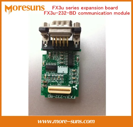 

Fast Free Ship 2PCS/lot PLC communication board FX3u series expansion board FX3u-232-BD communication module