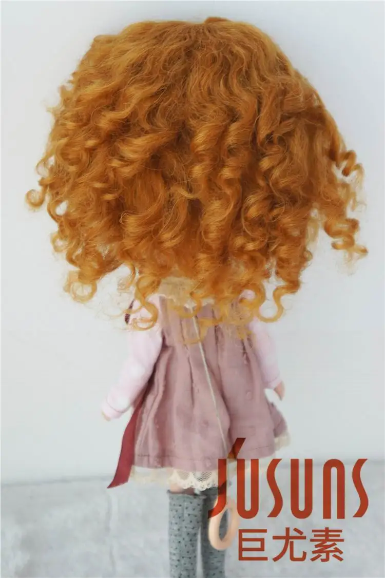 Длинные кудрявые парики JD181 из мохера для шарнирных кукол 1/3 9-10 дюймов SD dolll hair
