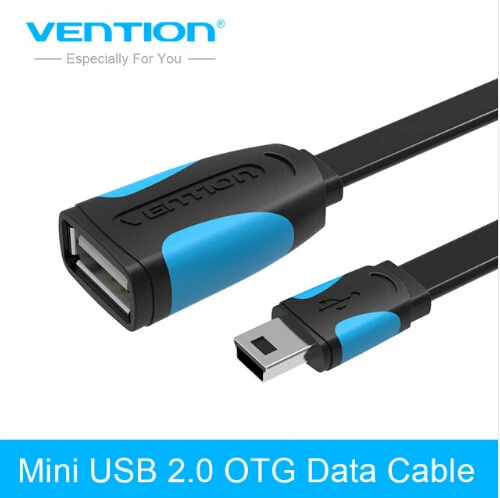 Кабель хост адаптер Vention Mini USB Male 2 0 Type A Female OTG кабель для мобильного телефона