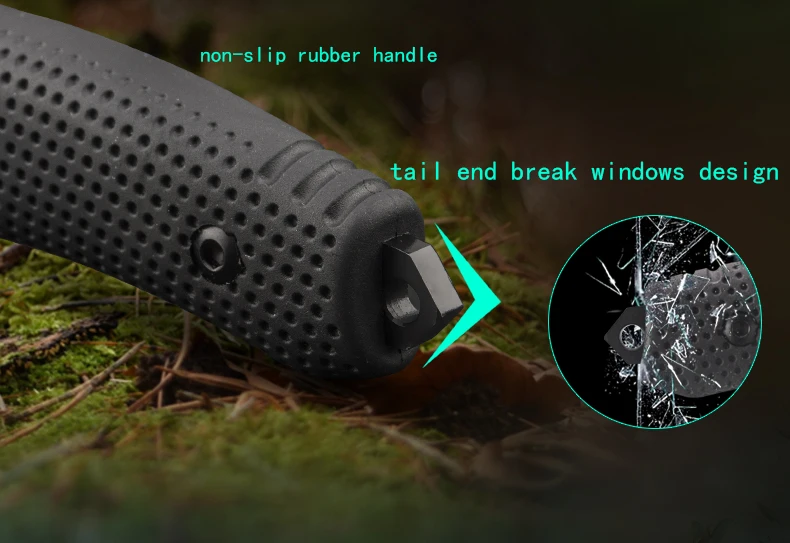 58 60 HRC D2 лезвие из нержавеющей стали Портативный тактический армейский нож для