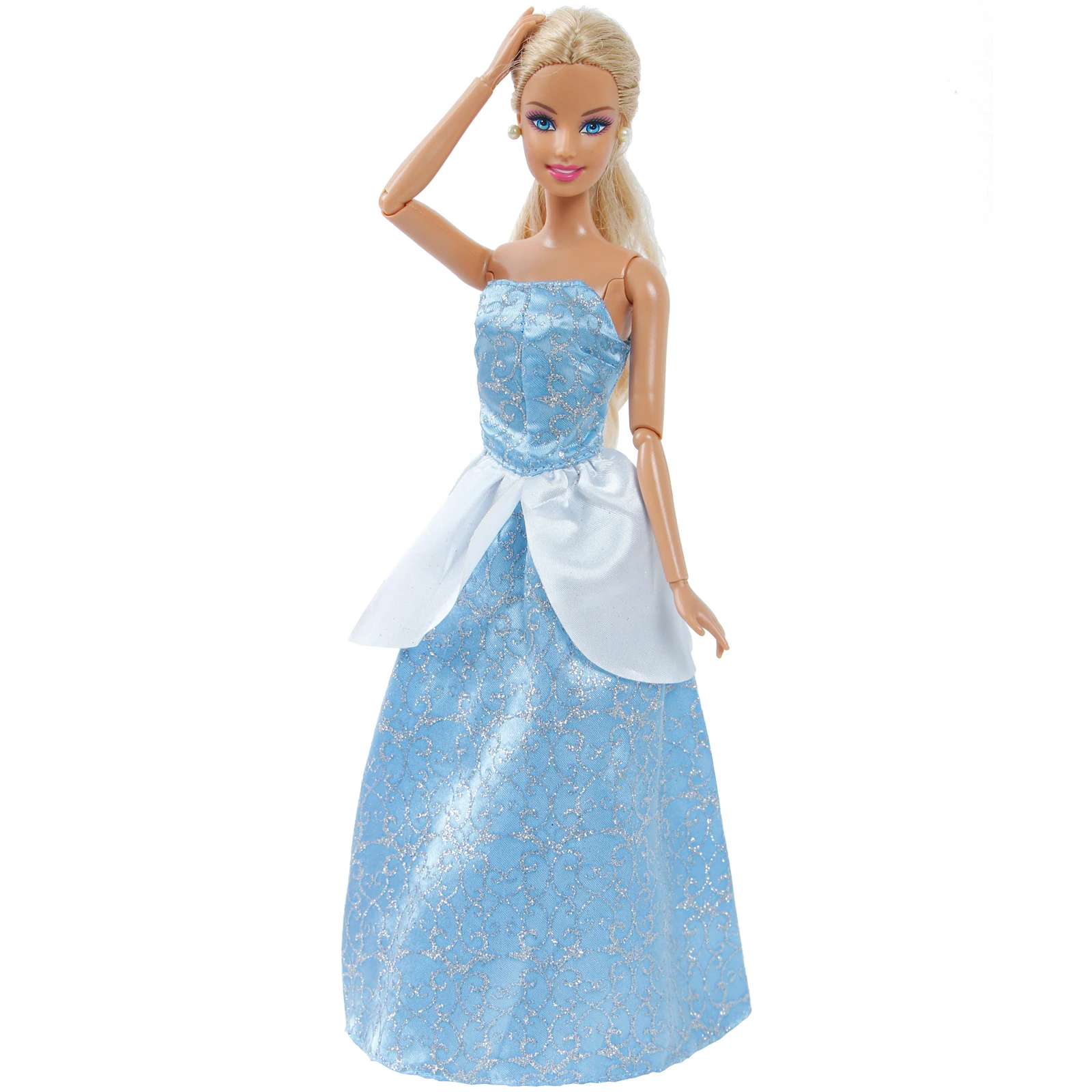 Модная Кукла сказочное платье для куклы Барби копия Золушки принцесса ужин