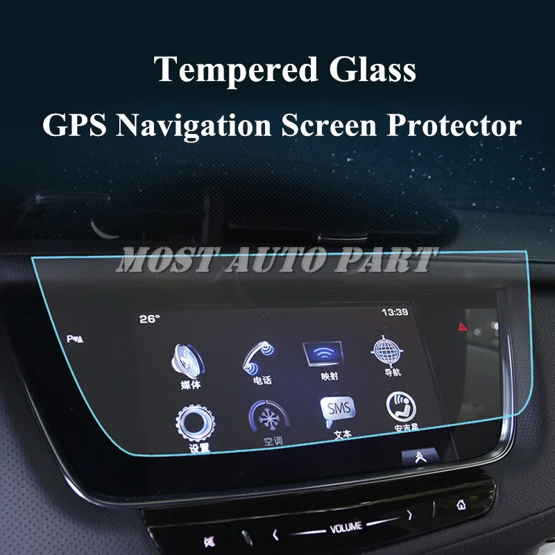 

Tempered Glass GPS Navigation Screen Protector For Cadillac XT5 2016-2019 Car accesories interior Car Trim
