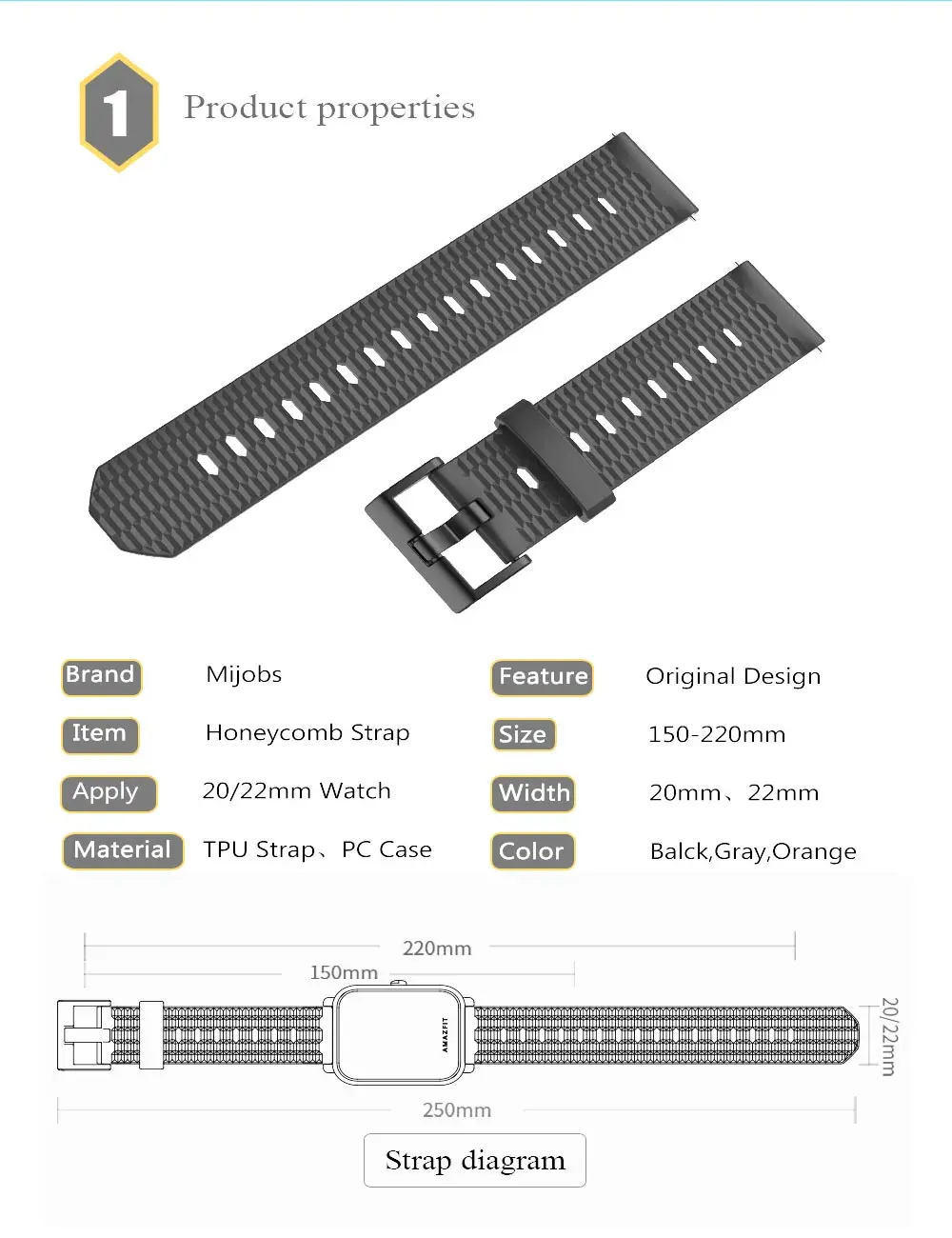 20 22 мм ремешок для Amazfit ремешок Bip спортивный ремешок для Xiaomi Huami Amazfit Bip BIT PACE Lite Молодежные умные часы браслет