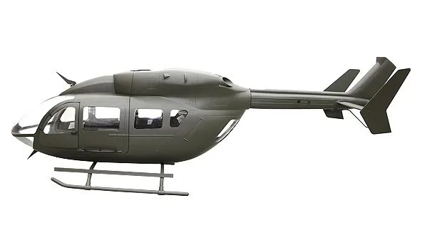 EC-145 600 масштабный корпус(с металлическим редуктором)(600 размер) P3