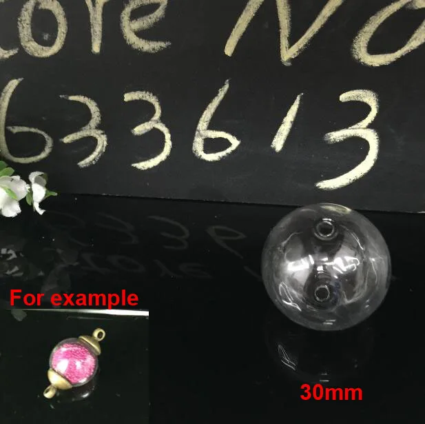 20 шт./лот смешанный размер прозрачный круглый стеклянный шар пузырьковый с 3 мм