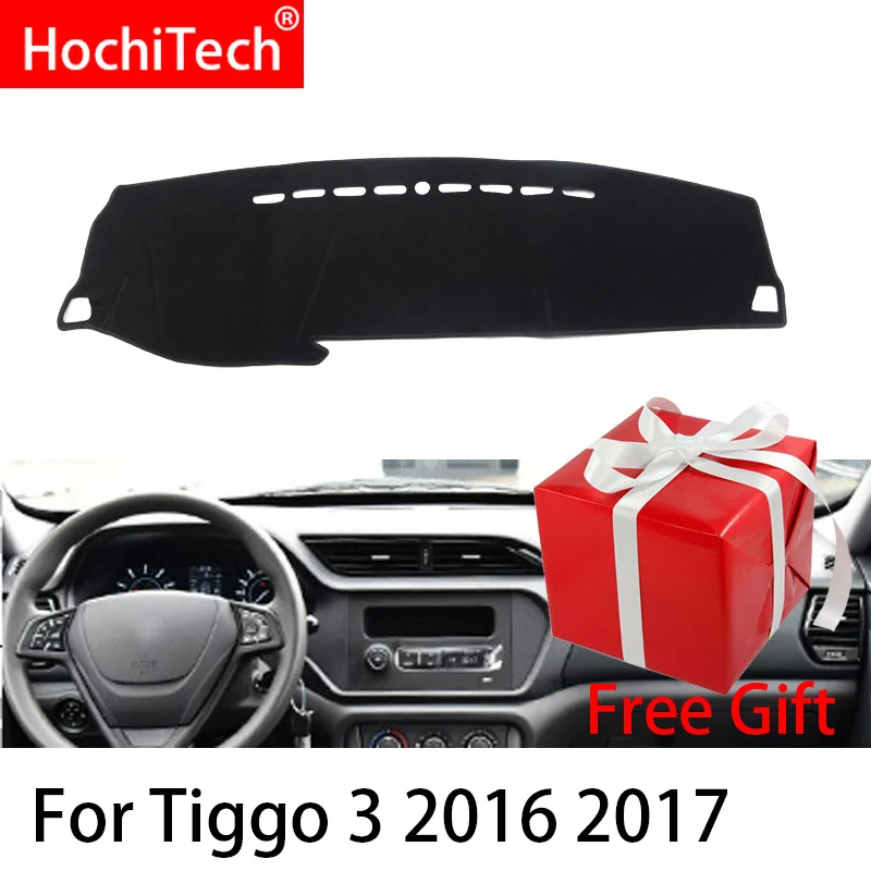 Для Chery tiggo 3 2016 2017 правый и левый руль приборной панели автомобиля чехлы коврик