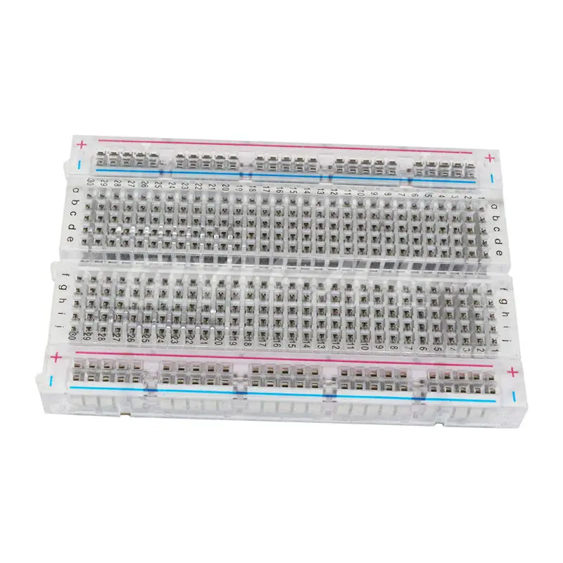 Glyduino прозрачная 400 точечная доска для хлеба макетная печатная плата Arduino DIY|protoboard