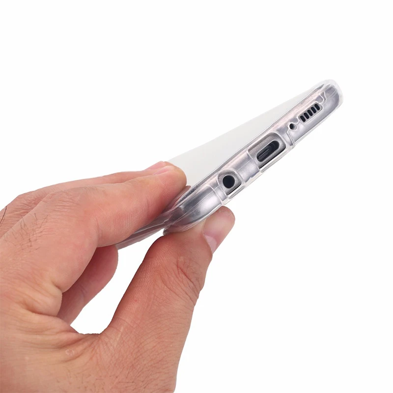 Silicone Case for Samsung Galaxy S6 S6Edge Plus S7 Edge S8 S9 360 Full Clear Cover Coque Note 3 4 5 8 9 |