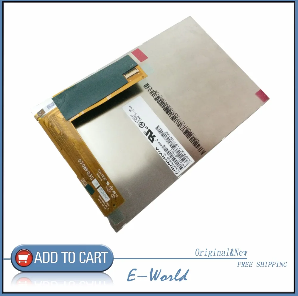 

Original LCD screen for TeXet NaviPad TM-7055HD 3G Russia Tablet pc free shipping