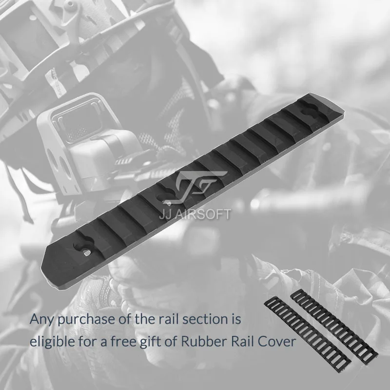 

ACI 13-Slot 13 Slot M-LOK / MLOK Rail CNC Lightweight (Black/Red/Tan/Silver) Buy One Get 2pcs FREE Rail Cover