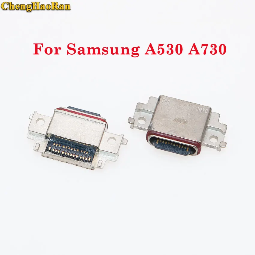 

ChengHaoRan для Samsung Galaxy A8 2018 A530 A730 A820 разъем зарядное устройство док-станция USB разъем сменные части