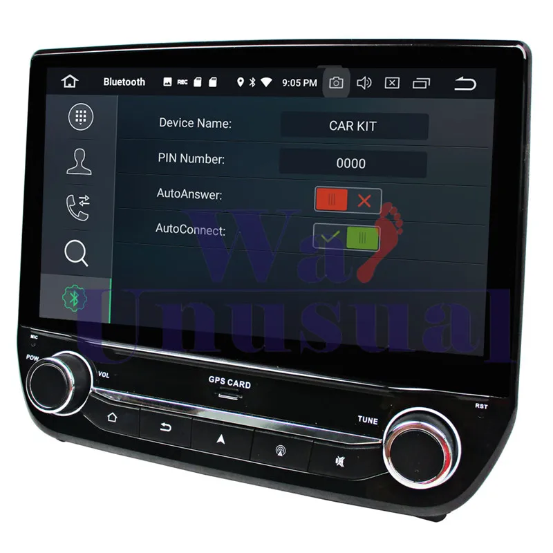 Wanuary Android 8 0 Автомобильный мультимедийный GPS навигационный плеер для Ford Eco sport/Fiesta