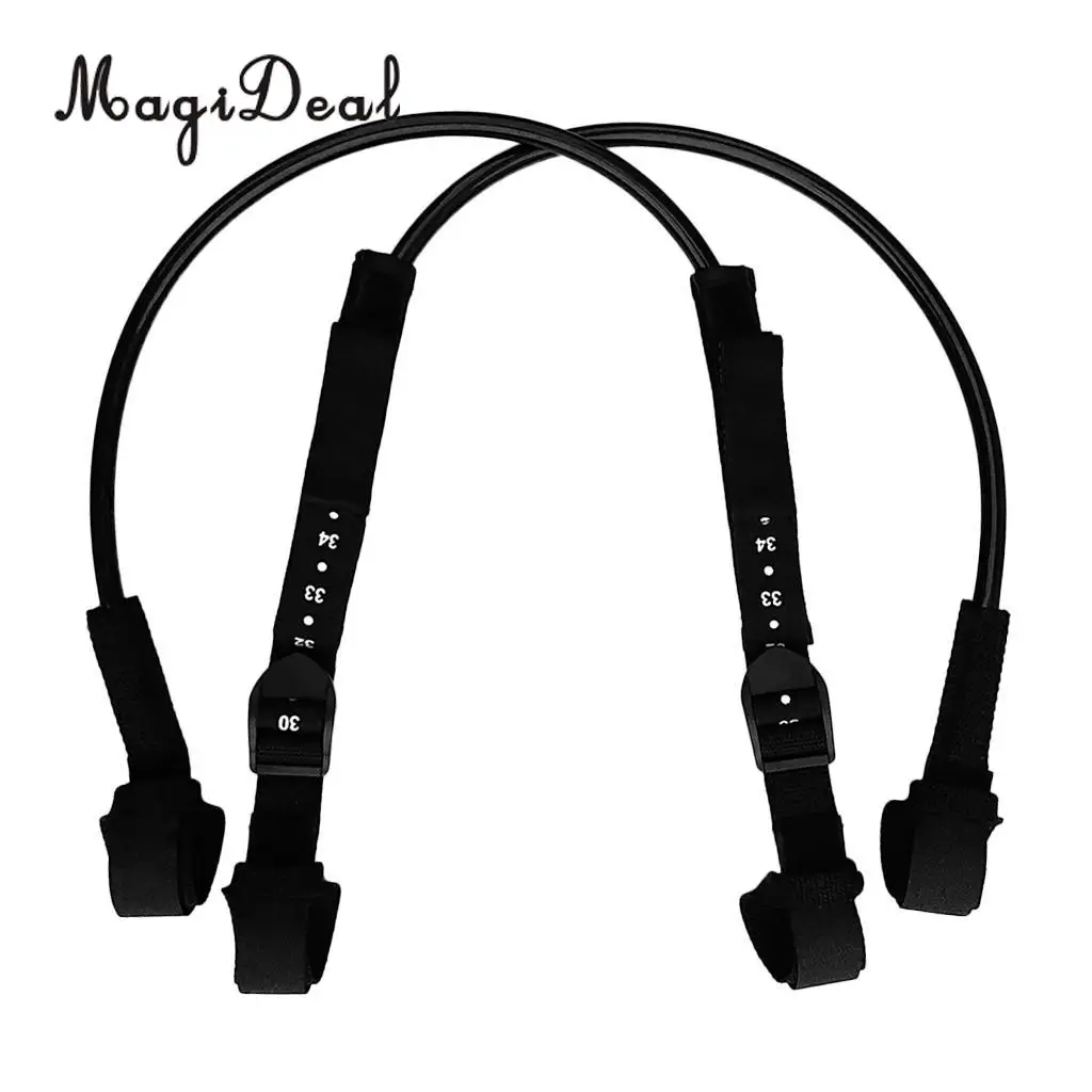 

2 Pieces Heavy Duty Adjustable Non-Slip Windsurfing Harness Line Gear Accessories 28-34 inch / 22-28 inch