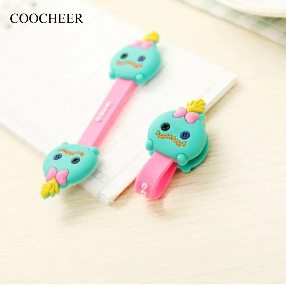 Провод decro USB клип Организатор Kawaii кабель сумка намотки крепежа симпатичный