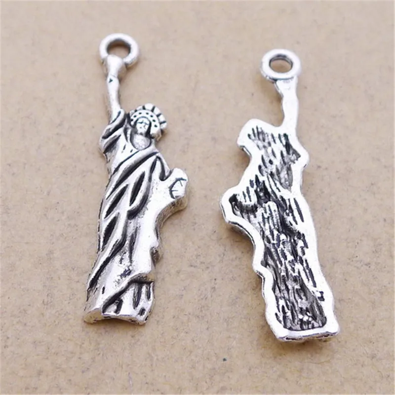 Амулеты из цинкового сплава 30 Дюймов 10 х34 мм 1 5 г|statue of liberty charm|zinc alloypendants for bracelets |