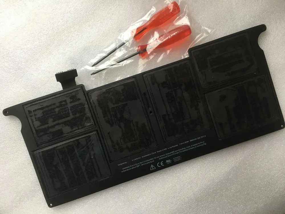 Оригинальный OEM Аккумулятор SupStone A1406 A1495 для APPLE Macbook Air 11 дюймов A1465 Mid 2012 2013 Ранняя