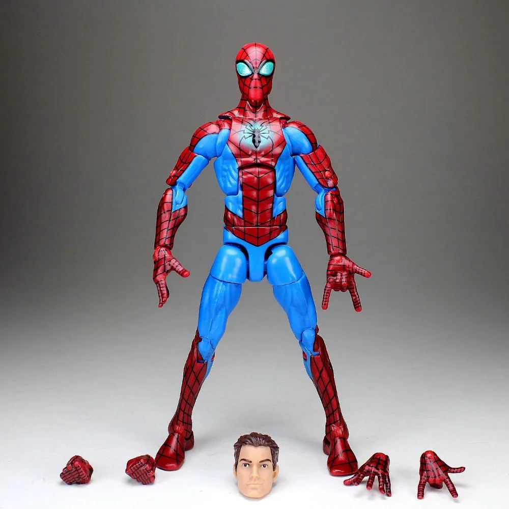 Marvel Legends Unmasked Homecoming Питер Паркер и Скарлет Человек-паук " свободная фигурка игрушка