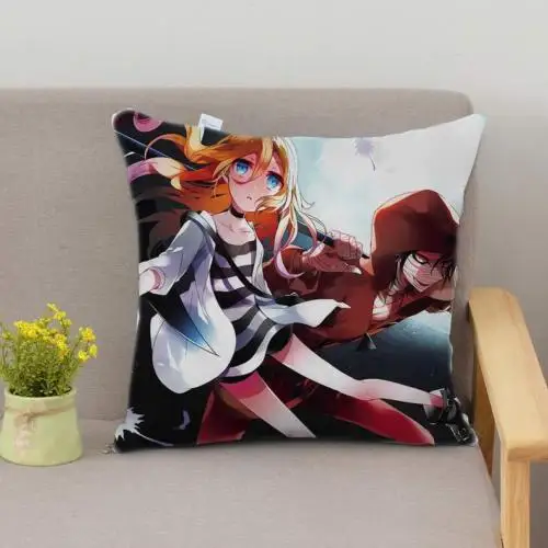 OHCOMICS 40*40CM Anime Angels of Death Zack Ray Cushion Dakimakura Pillow Case Slip Tick Cover Home Decor Costume Gifts |