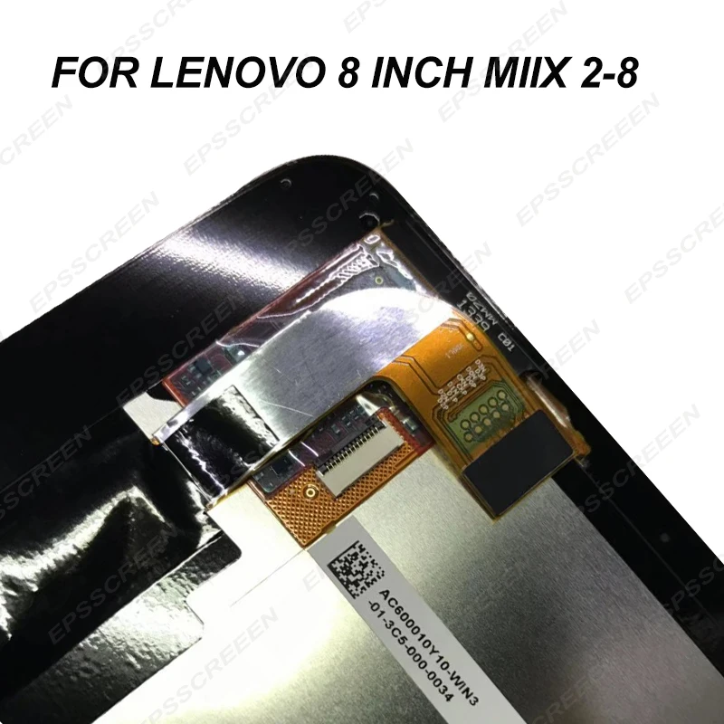 ЖК-дисплей и сенсорный экран дигитайзер в сборе для Lenovo MIIX2-8 сменная панель 8