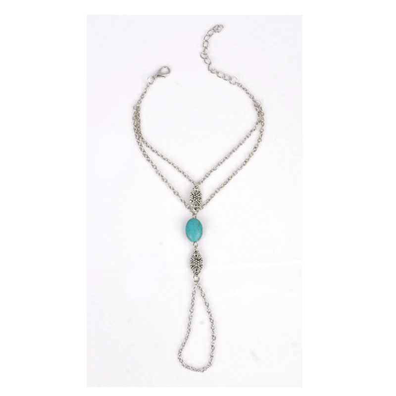 Bracelets LNRRABC браслет с покрытием, цепочка, регулируемая цепочка, серебряный Металл, гипоаллергенный, рука, для женщин, индийские ювелирные изделия, панк, 1 шт., распродажа, браслеты - Окраска металла: Bracelets