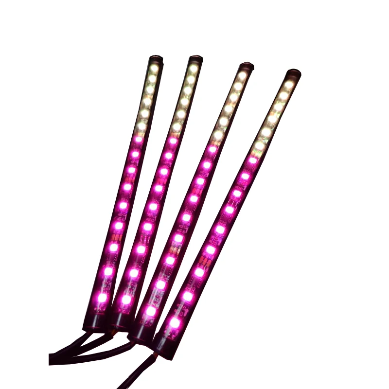 4X RGB LED Under Car Tube Strip Underbody Glow Neon waterproof Light Kit Wireless With App Control Auto Styling | Автомобили и