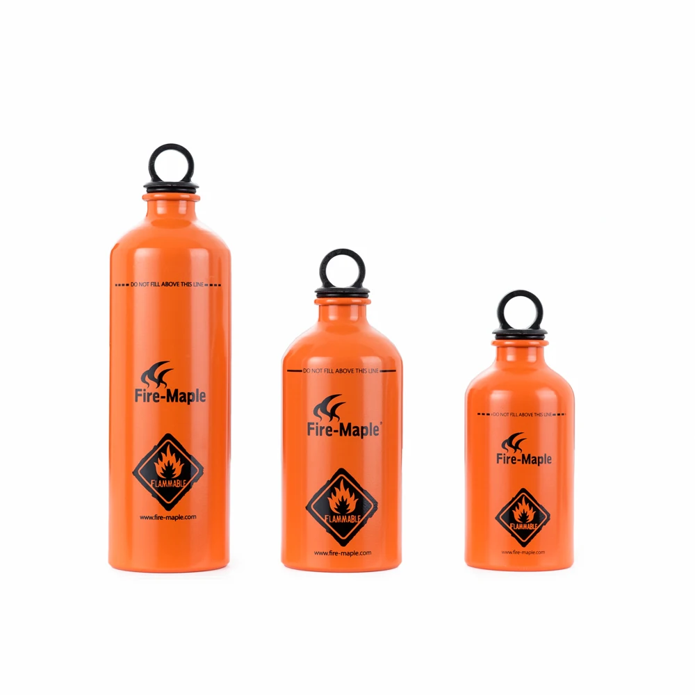 Пожарный Клен Открытый кемпинг портативная алюминиевая бутылка для бензина