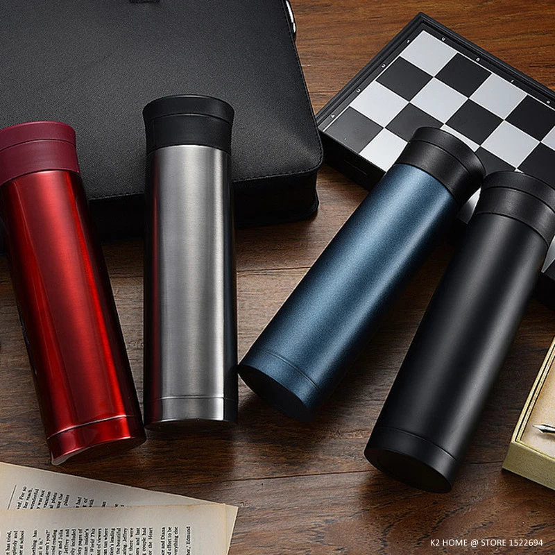 Термос вакуумный из нержавеющей стали 500 мл с двойными стенками | Дом и сад