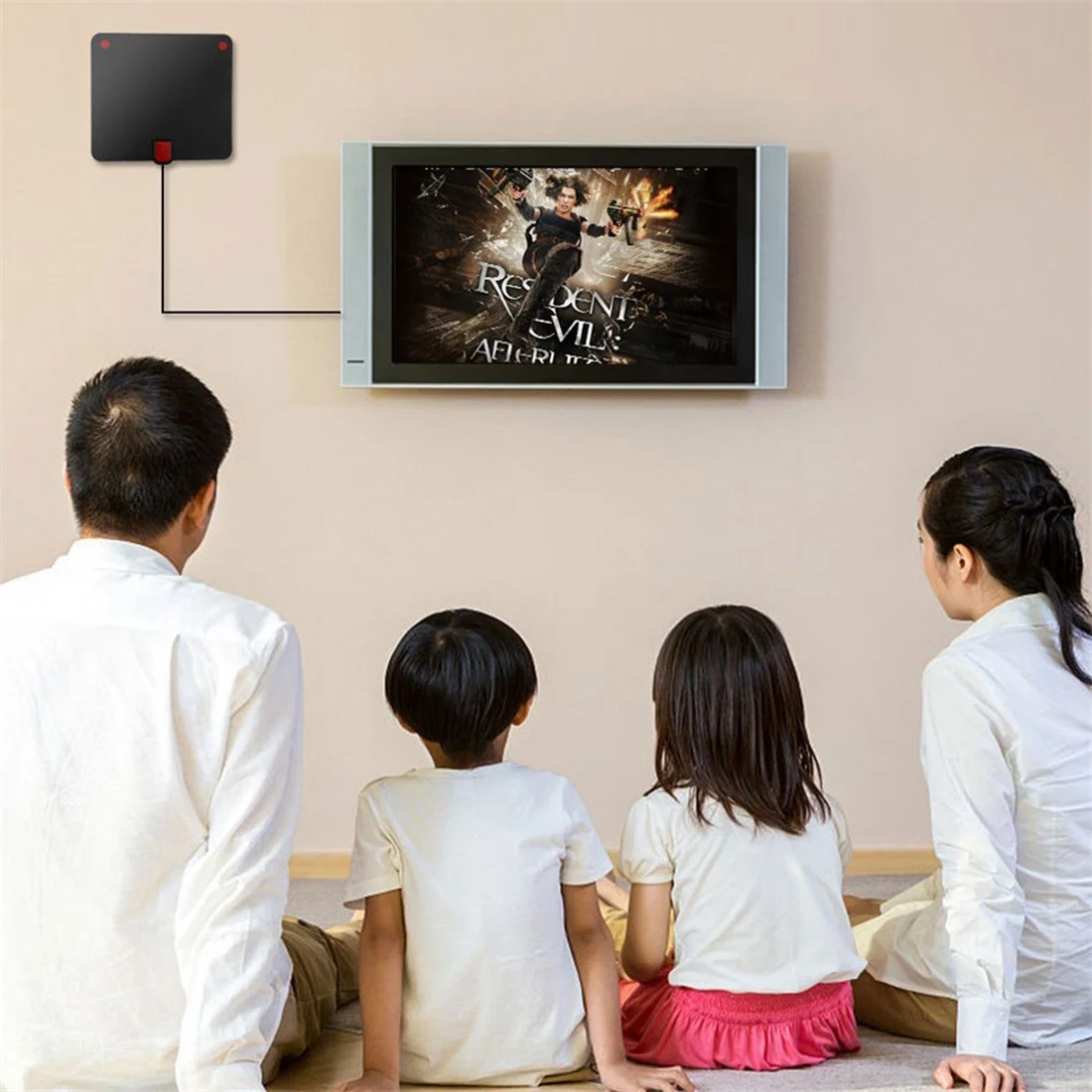 Top Deals 4K HD 1080P 60 Mile Range Indoor TV Antenna Amplifiers High-Performance Coaxial Cables Support All Smart | Электроника