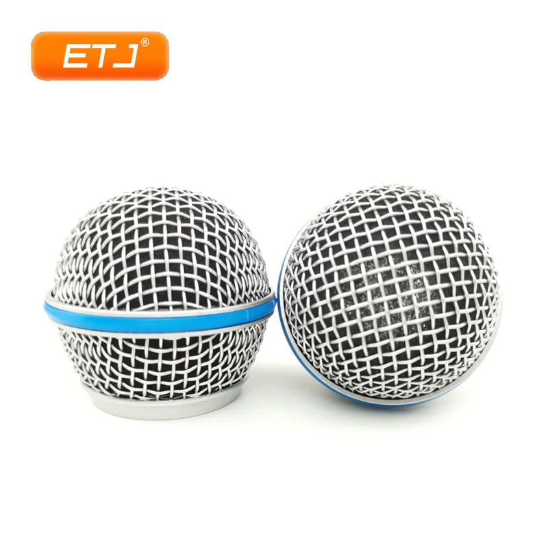 6pcs Microphone Replacement Mesh Grille Ball Head Accessories Fit For Shure Beta58 SM58s | Электроника