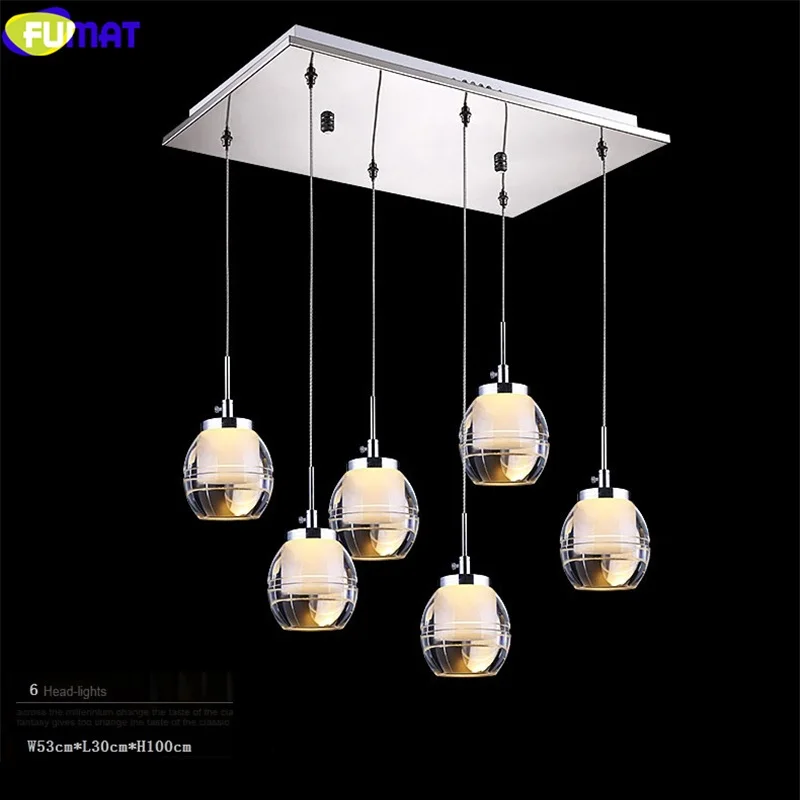 Светодиодный потолочный светильник FUMAT из нержавеющей стали акриловый 3 или 5