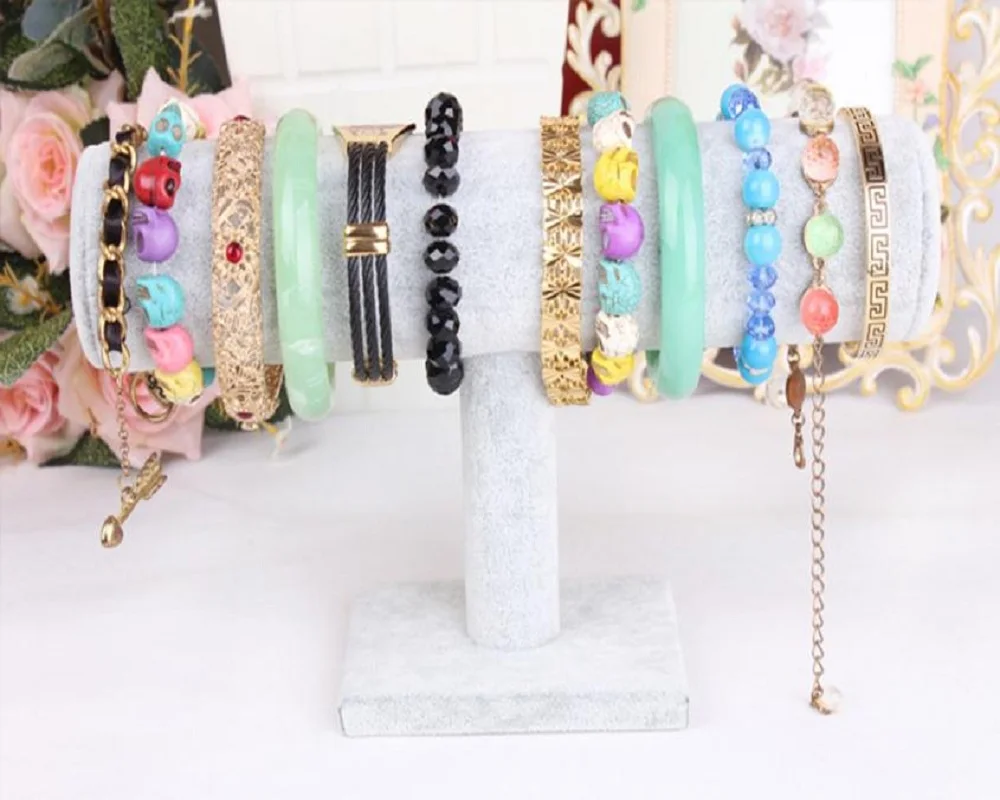 DIVV бархатная Подставка для ювелирных изделий браслет ожерелье подставка