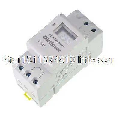 Цифровой программируемый таймер 220 В 16 А реле времени|time relay|16a relay220v timer relay |