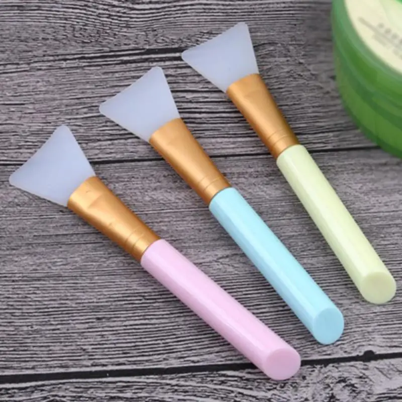Мягкая силиконовая DIY маска-кисть прочная легкая основа переносная маска-щетка безопасный Макияж Мягкий силикон