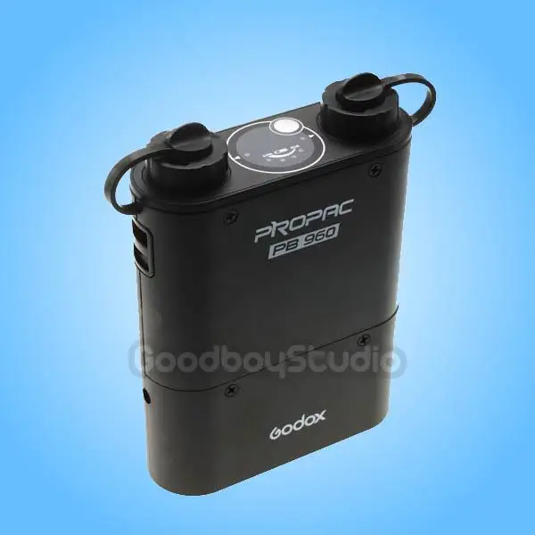 Godox PB960 черный сдвоенный выход вспышки упаковка батареек для sony HVL F60M F58AM F43AM |