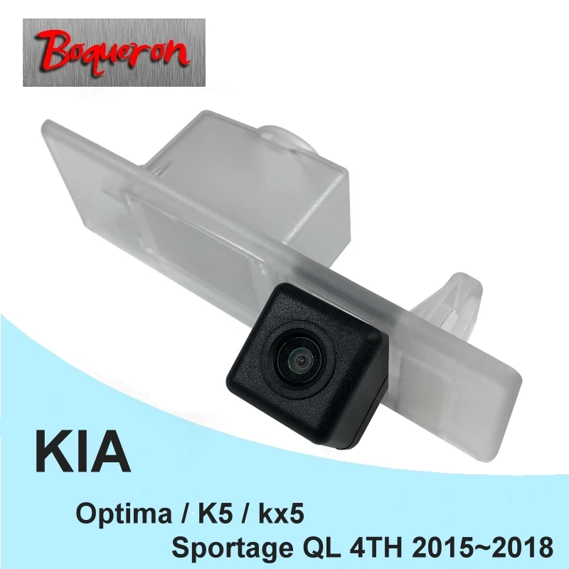 Для KIA Optima K5 kx5 Sportage QL 4TH 2015 ~ 2018 Автомобильная камера заднего вида HD CCD ночное