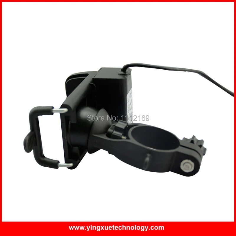 Держатель для мобильного телефона с креплением на руль мотоцикла скутера 12 24 В 2 4