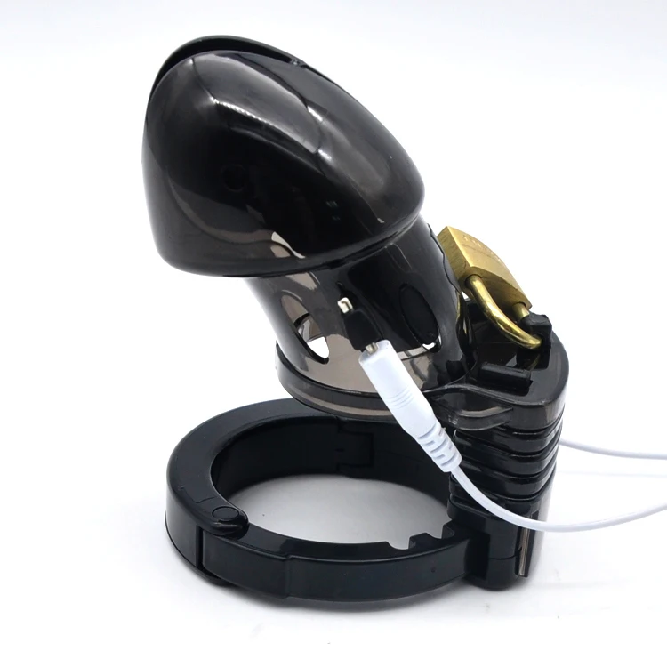 Электрошоковая клетка для пениса электрическая с блокировкой мужские