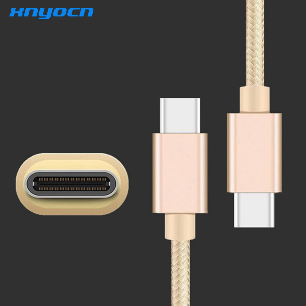 Кабель Xnyocn USB Type C 3 1 для быстрой синхронизации данных и зарядки Nokia N1 Xiami 4C Nexus 5X 6P