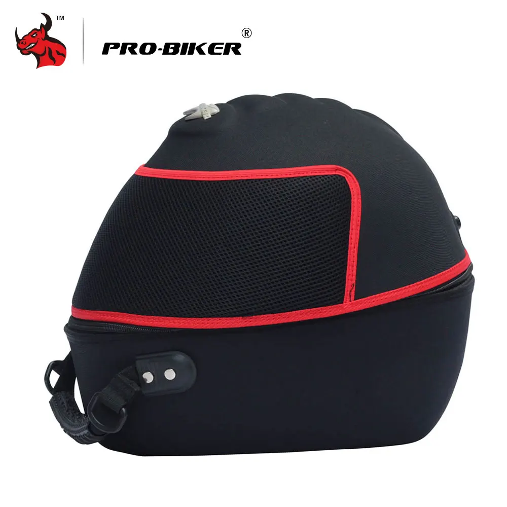 PRO-BIKER мотоциклетная сумка, мотоциклетная сумка для инструментов, сумка для мотошлема высокой емкости, сумка на плечо, черная мотоциклетная сумка, рюкзак